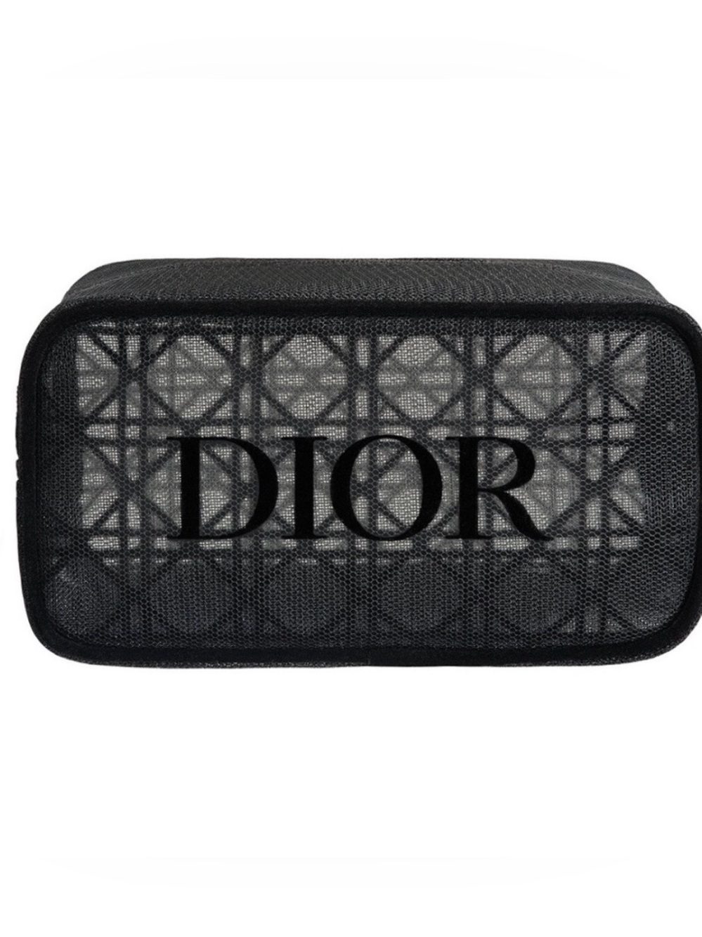 Dior Trousse Pouch
Black Mesh with Velvet Trim
Brand New in Box